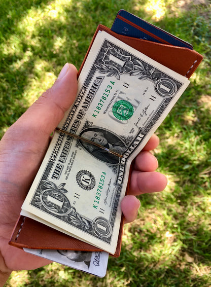 Money Clip Bifold Wallet