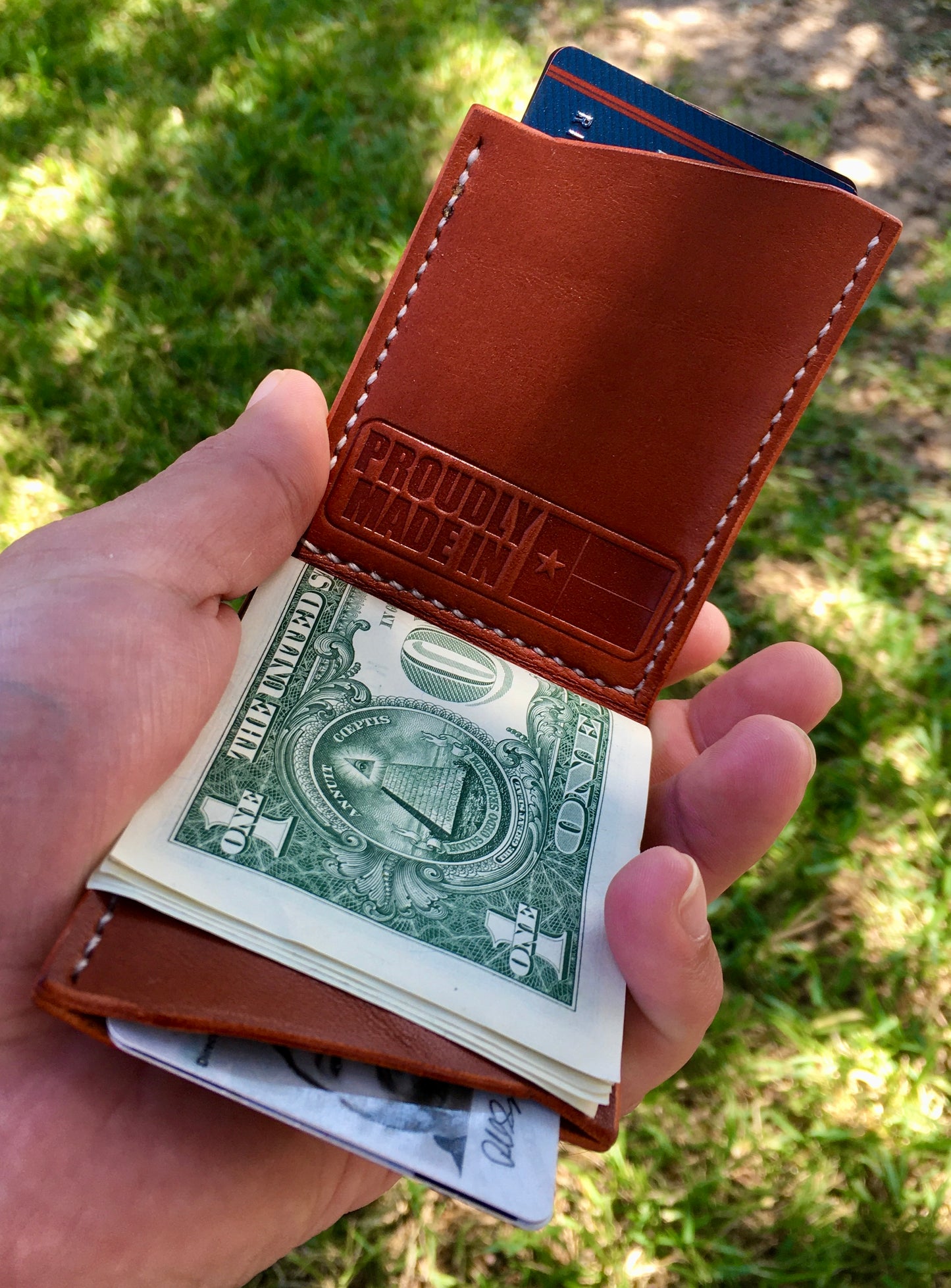 Money Clip Bifold Wallet